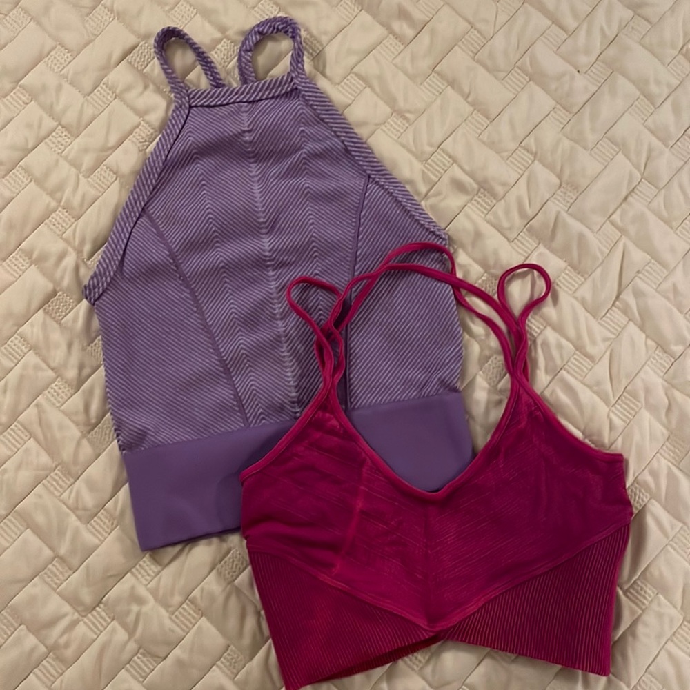 FP Movement bralettes XS/S